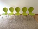 5 stapelbare stoelen, Huis en Inrichting, Ophalen, Gebruikt, Overige kleuren, Modern