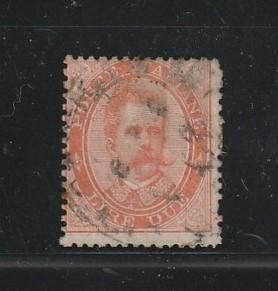 ITALIA 1882  2 Lire, Postzegels en Munten, Postzegels | Europa | Italië, Verzenden