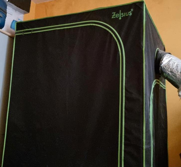 Kweektent, Tuin en Terras, Kweekspullen, Gebruikt, Kweektent, Ophalen