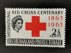 Bechuanaland 1963 - 100 jaar Rode Kruis *, Postzegels en Munten, Postzegels | Afrika, Ophalen of Verzenden, Zuid-Afrika, Postfris