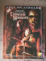 Call of Cthulhu - Unseen Masters, Hobby & Loisirs créatifs, Jeux de société | Autre, Comme neuf, Chaosium, Trois ou quatre joueurs