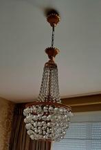 Kleine kristallen kroonluchter, Huis en Inrichting, Lampen | Kroonluchters, Ophalen, Gebruikt, Glas