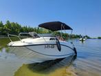 Quicksilver 555 cabin met trailer, Watersport en Boten, Motorboten en Motorjachten, Ophalen, Zo goed als nieuw, Buitenboordmotor