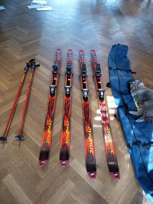 2 paires de skis DYNAMIC, taille 184 et taille 177, Sports & Fitness, Ski & Ski de fond, Utilisé, Skis, Autres marques, 160 à 180 cm