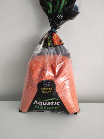 Decoratie steentje flame oranje aquarium  beschikbaar voor biedingen