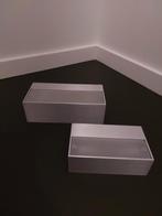 Wandlamp (2 formaten - geborsteld aluminium), Enlèvement, Utilisé, Verre, Modern