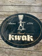 Bier reclame bord Kwak, Ophalen