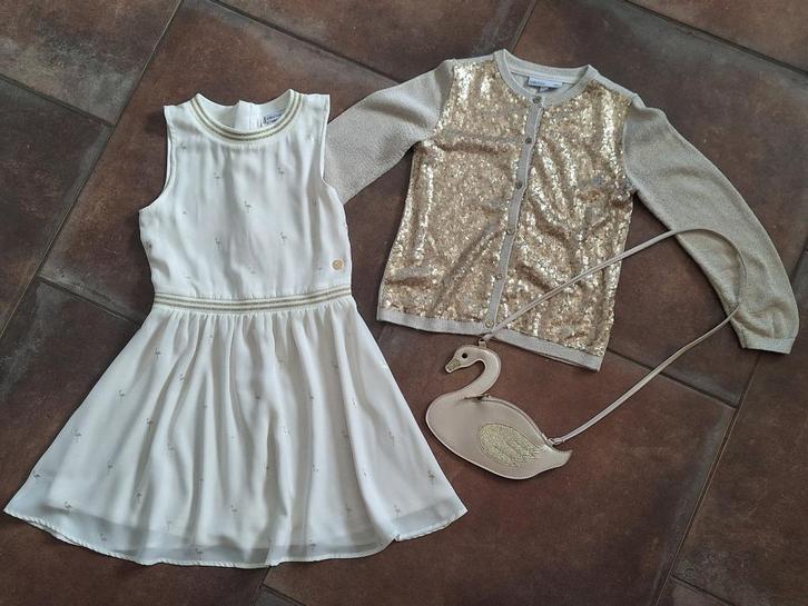 Feestelijk setje voor meisje Milla Star maat 128, Kinderen en Baby's, Kinderkleding | Maat 128, Gebruikt, Meisje, Setje, Ophalen