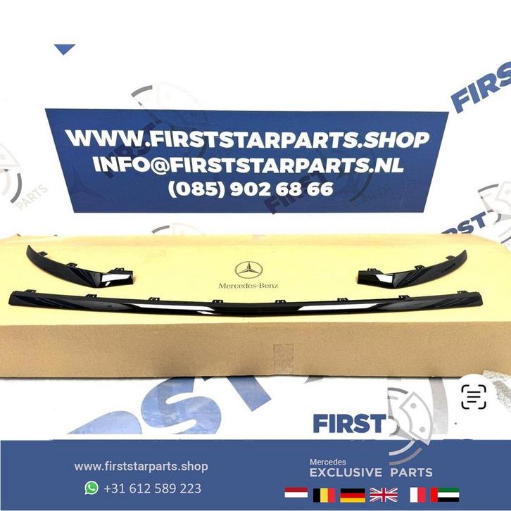 W253 GLC AMG VOORBUMPER ONDERLIP X253 SPOILER SIERLIJSTEN SE, Autos : Pièces & Accessoires, Autres pièces automobiles, Mercedes-Benz