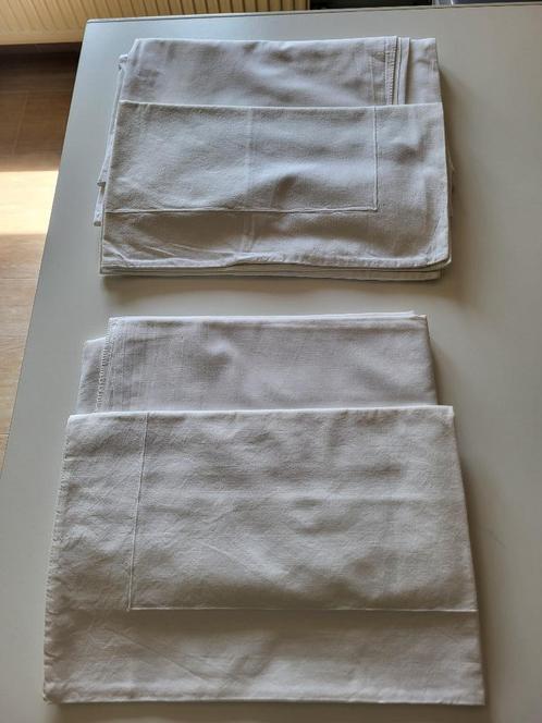 3 paar lakens, kussenslopen voor babybed, Kinderen en Baby's, Kinderkamer | Beddengoed, Gebruikt, Overige typen, Wit, Jongetje of Meisje