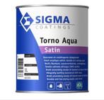 Lak Sigma Torno Aqua professioneel Topkwaliteit / zwart, Doe-het-zelf en Bouw, Verf, Beits en Lak, Nieuw, Lak, Ophalen of Verzenden