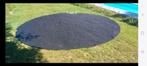 Zwarte noppenfolie 4.5 m diameter perfecte staat, Ophalen of Verzenden