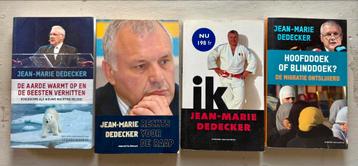 4 boeken van Jeanmarie Dedecker, Enlèvement ou Envoi, Comme neuf