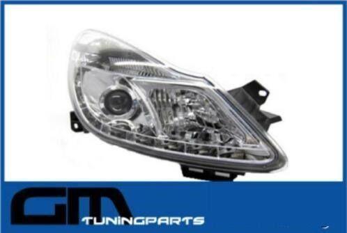 # Devil eyes led koplampen opel corsa d #, Auto-onderdelen, Verlichting, Opel, Nieuw, Ophalen of Verzenden
