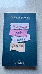 Carène Ponte - Tu as promis que tu vivrais pour moi, Livres, Romans, Enlèvement, Utilisé