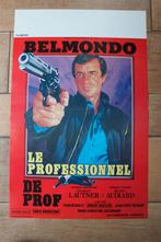filmaffiche Jean-Paul Belmondo le professionnel filmposter, Collections, Enlèvement ou Envoi, Rectangulaire vertical, A1 jusqu'à A3
