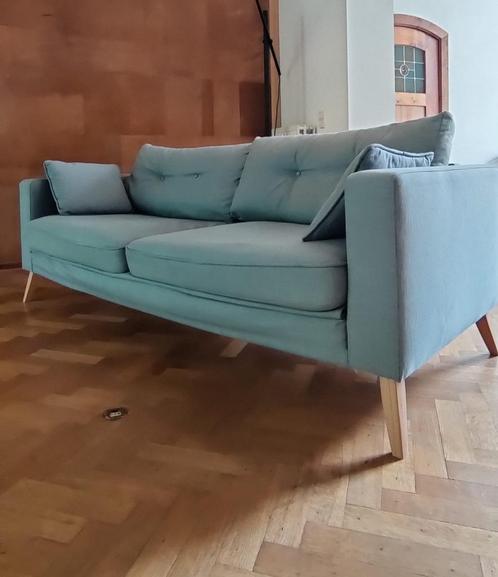 Ijslbauwe slaapzetel met 3 plaatsen, Huis en Inrichting, Zetels | Zetels, Gebruikt, Rechte bank, Driepersoons, 200 tot 250 cm