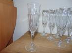 Champagne glazen 10 stuks, Collections, Verres & Petits Verres, Autres types, Utilisé, Enlèvement ou Envoi