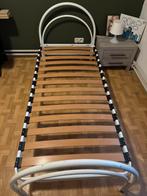 1 persoonsbed, Huis en Inrichting, Slaapkamer | Bedden, Ophalen, Gebruikt, 90 cm, Eenpersoons