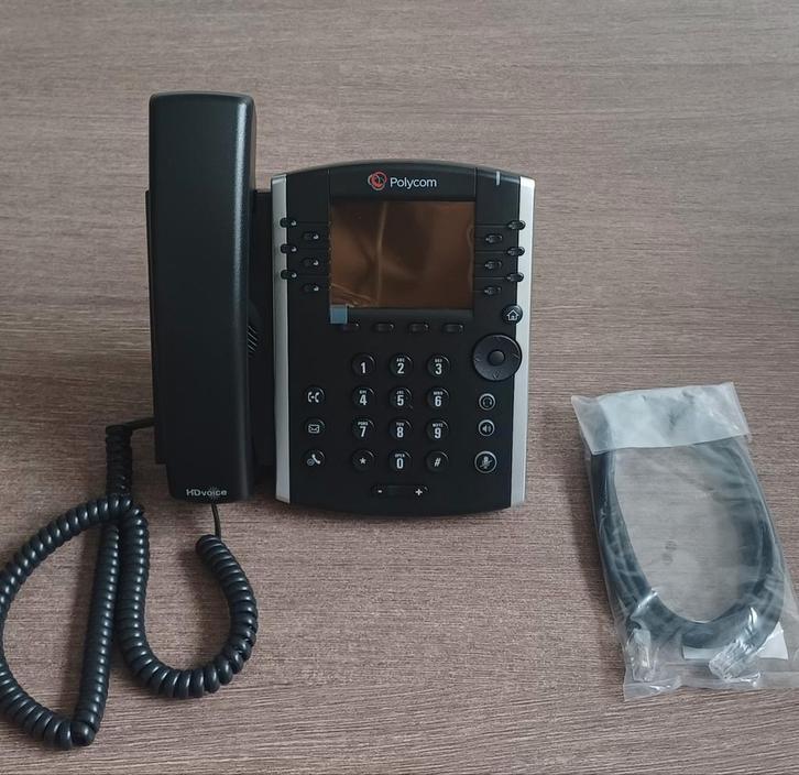 4x Polycom VVX 411 Bureautelefoons – Nieuw in doos!, Telecommunicatie, Datacommunicatie en VoIP, Nieuw, Telefoon, Ophalen