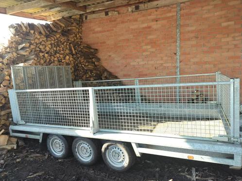 Plateauremorque/ machinelader te huur, Auto diversen, Aanhangers en Bagagewagens, Zo goed als nieuw, Ophalen of Verzenden