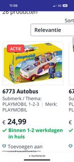 Playmobil 6773 : autobus, Kinderen en Baby's, Speelgoed | Playmobil, Los Playmobil, Zo goed als nieuw, Ophalen
