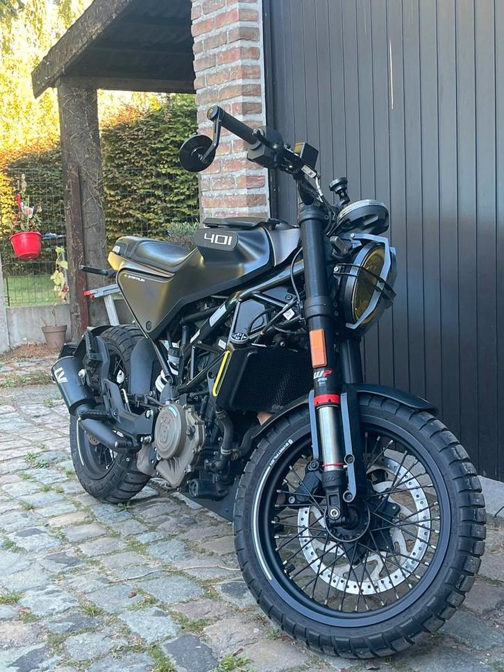 Svartpilen 401, Motoren, Motoren | Husqvarna, Particulier, Naked bike, 12 t/m 35 kW, 1 cilinder, Minimaal motorrijbewijs A2, ABS
