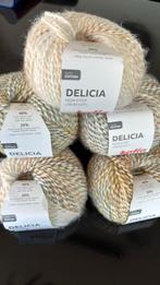 Katia Delicia nr 100 lot 7 bollen, Hobby en Vrije tijd, Breien en Haken, Ophalen of Verzenden, Nieuw, Breien of Haken, Wol of Garen