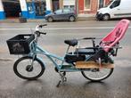 Elektrische longtailfiets „de fietsfabriek”, Fietsen en Brommers, Zo goed als nieuw, Opvouwbaar