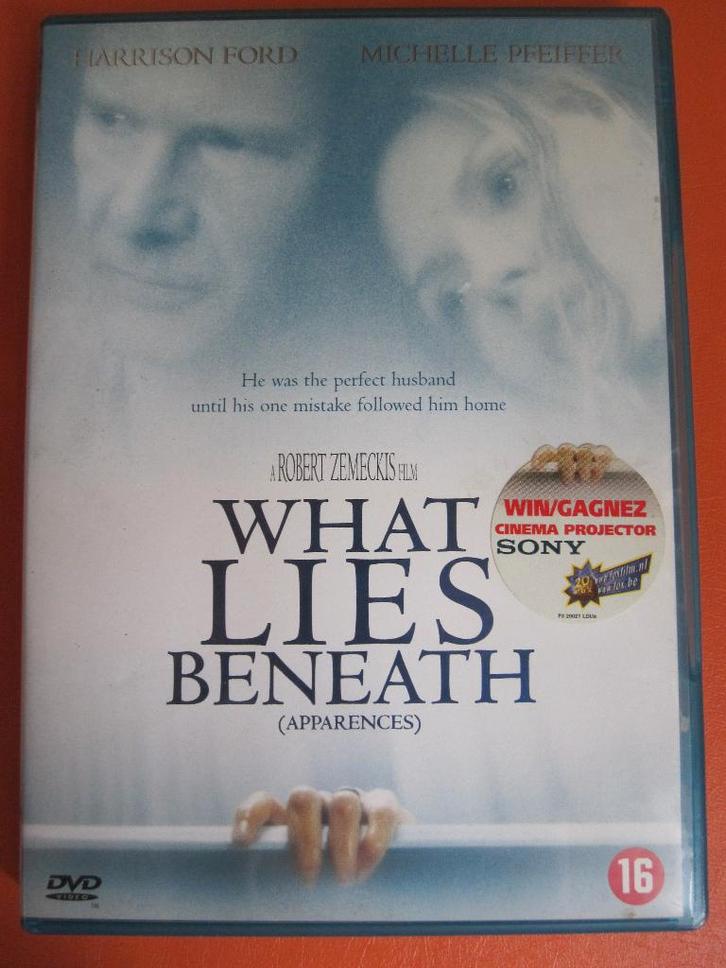 What Lies Beneath (2000), Cd's en Dvd's, Dvd's | Thrillers en Misdaad, Zo goed als nieuw, Bovennatuurlijke thriller, Vanaf 16 jaar
