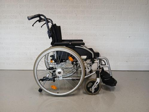 Lichtgewicht, Aluminium rolstoel, inklapbaar B&B Pyro Light, Divers, Chaises roulantes, Comme neuf, Pliant, Enlèvement ou Envoi