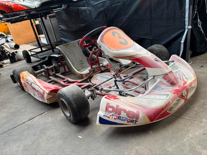 Rollend kart Birel RY30 - Zonder Motor., Sport en Fitness, Karting, Zo goed als nieuw, Kart, Ophalen