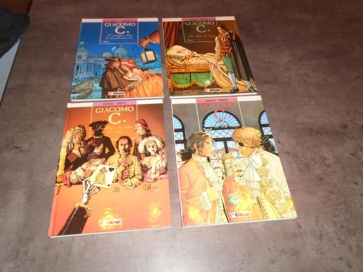 BDs - GIACOMO C, Livres, BD, Comme neuf, Série complète ou Série, Enlèvement ou Envoi