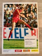 Poster Patrick Vervoort bij de Rode Duivels, Ophalen of Verzenden, Zo goed als nieuw, Poster, Plaatje of Sticker