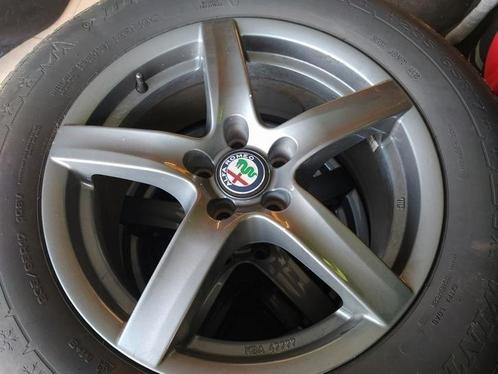Alfa Romeo Stelvio velgen met winterbanden, Auto-onderdelen, Banden en Velgen, Velg(en), Winterbanden, Gebruikt, Ophalen