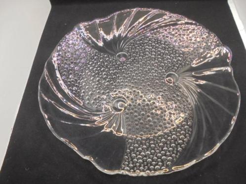 GLAZEN SERVEER SCHAALTJES/ ONTBIJTBORDJES 24 cm, Huis en Inrichting, Keuken | Servies, Nieuw, Bord(en), Overige stijlen, Glas