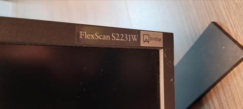 Eizo Flexscan S2231W 22" wide-screen, Informatique & Logiciels, Moniteurs, Utilisé, 60 Hz ou moins, DVI, VGA, Haut-parleurs intégrés