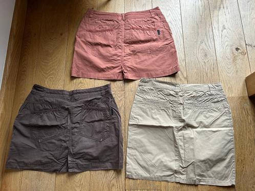 3 x jupe-short Decathlon Queschua T.38 et T.40 Etat neuf, Kleding | Dames, Rokken, Zo goed als nieuw, Maat 38/40 (M), Beige, Boven de knie