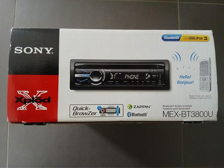 SONY XPLOD MEX - BT 3800 U - AUTORADIO NEUF, Auto diversen, Autoradio's, Nieuw, Ophalen