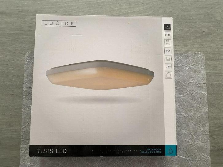 Badkamer plafondlamp lucide NIEUW, Huis en Inrichting, Lampen | Plafondlampen, Nieuw, Kunststof, Ophalen of Verzenden