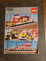 Lego Vintage handleiding van set 7824 Railway Station (1983), Gebruikt, Ophalen of Verzenden, Lego, Losse stenen