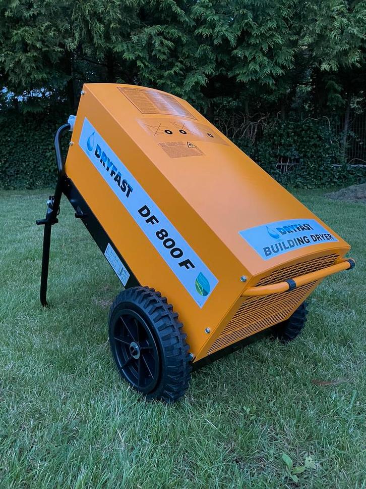 Dryfast DF800F bouwdroger te huur, Electroménager, Ventilateurs, Comme neuf, Enlèvement