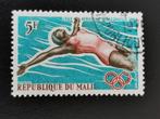 Mali 1965 - sport - Afrikaanse Spelen - zwemmen, Ophalen of Verzenden, Overige landen, Gestempeld