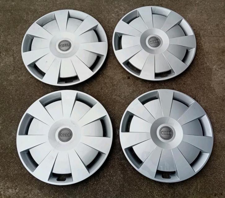 Wieldeksels Audi A3 A4 16inch perfecte staat origineel 🚖, Autos : Divers, Enjoliveurs, Comme neuf, Enlèvement ou Envoi
