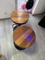 Tabouret de cuisine, 2 tabourets, Enlèvement, Utilisé, Bois