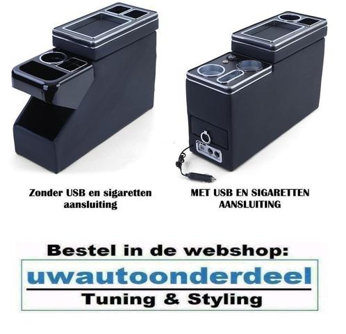 Vw Transporter T5 T6 Luxe Middenconsole Armsteun Organizer, Auto diversen, Auto-accessoires, Nieuw, Ophalen of Verzenden