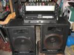 Discobar  in flightcase+kopppel boxen, Muziek en Instrumenten, Ophalen, Gebruikt, Dj-set