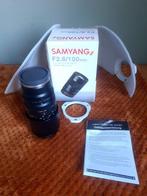 Samyang MACRO-kits + diffusers, Audio, Tv en Foto, Ophalen of Verzenden, Zo goed als nieuw, Macrolens