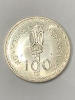 Munt zilver Frankrijk 100 frank jaartal 1966 mooi !!, Frankrijk, Zilver, Ophalen of Verzenden, Losse munt