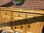Buffet en chêne massif, Ophalen, Gebruikt, 100 tot 150 cm, Eikenhout